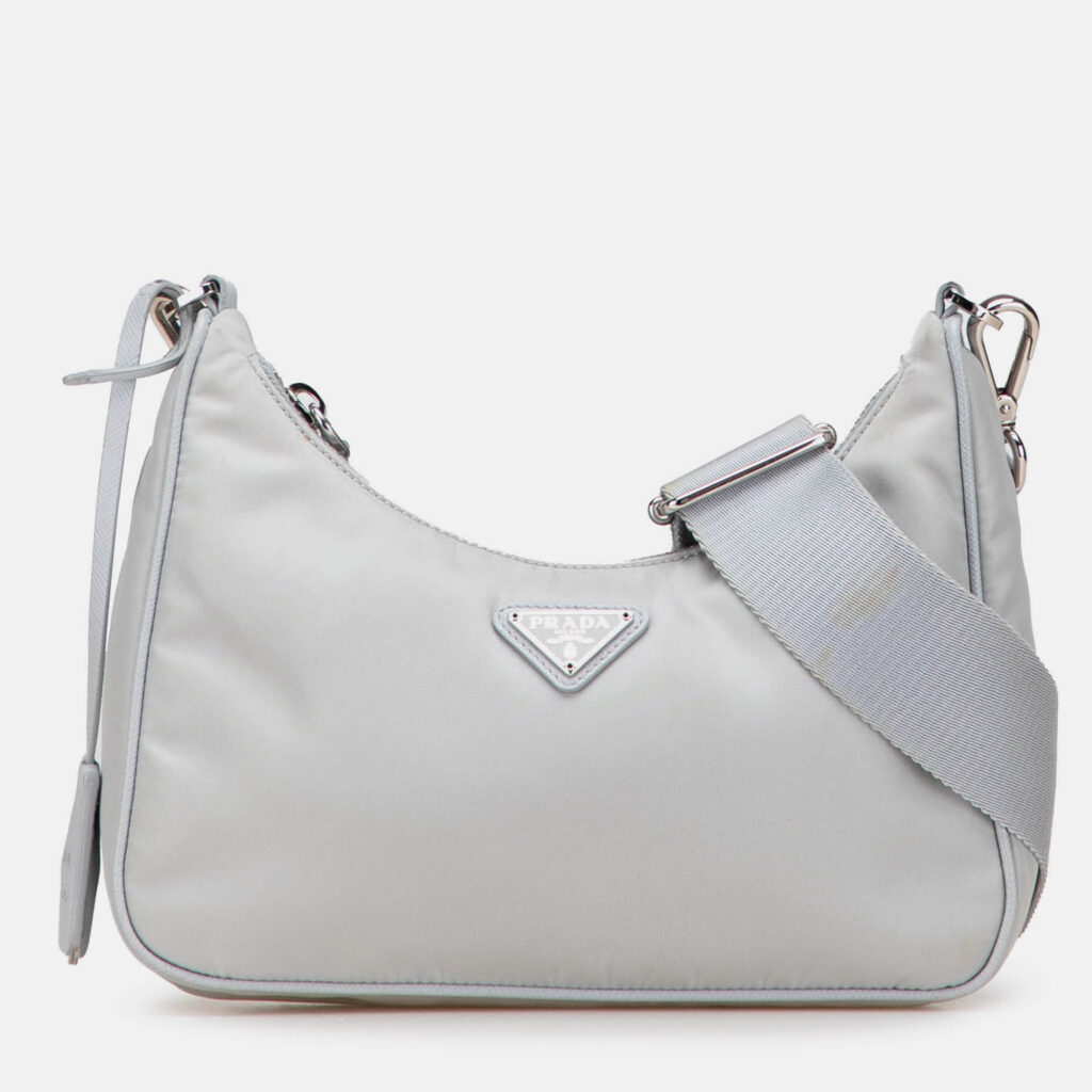 Prada Grey Re Nylon Re Edition 2005 Satchel