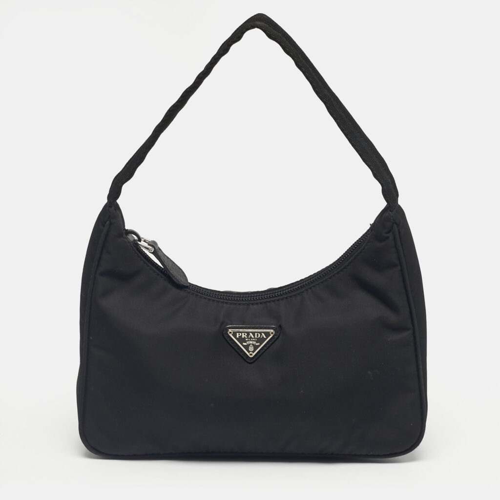 Prada Black Nylon Mini Re-Edition 2000 Bag Prada Black Nylon Mini Re-Edition 2000 Bag