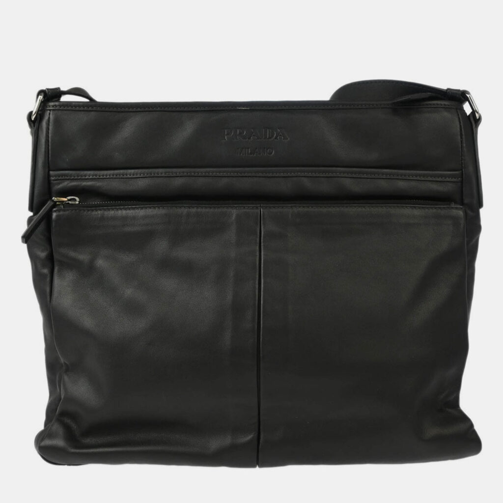 Prada Black Leather Shoulder Bag Prada Black Leather Shoulder Bag