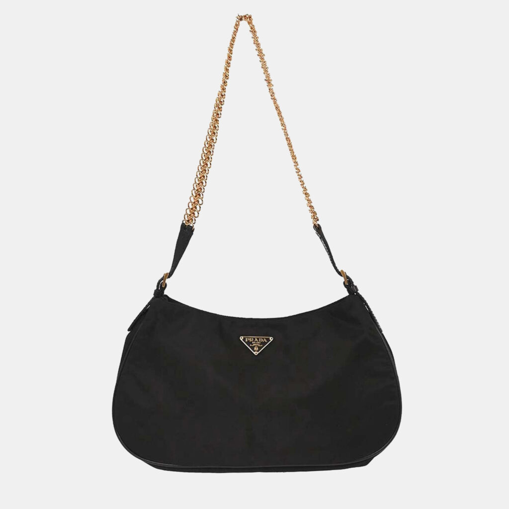Prada Black Nylon Shoulder Bag Prada Black Nylon Shoulder Bag