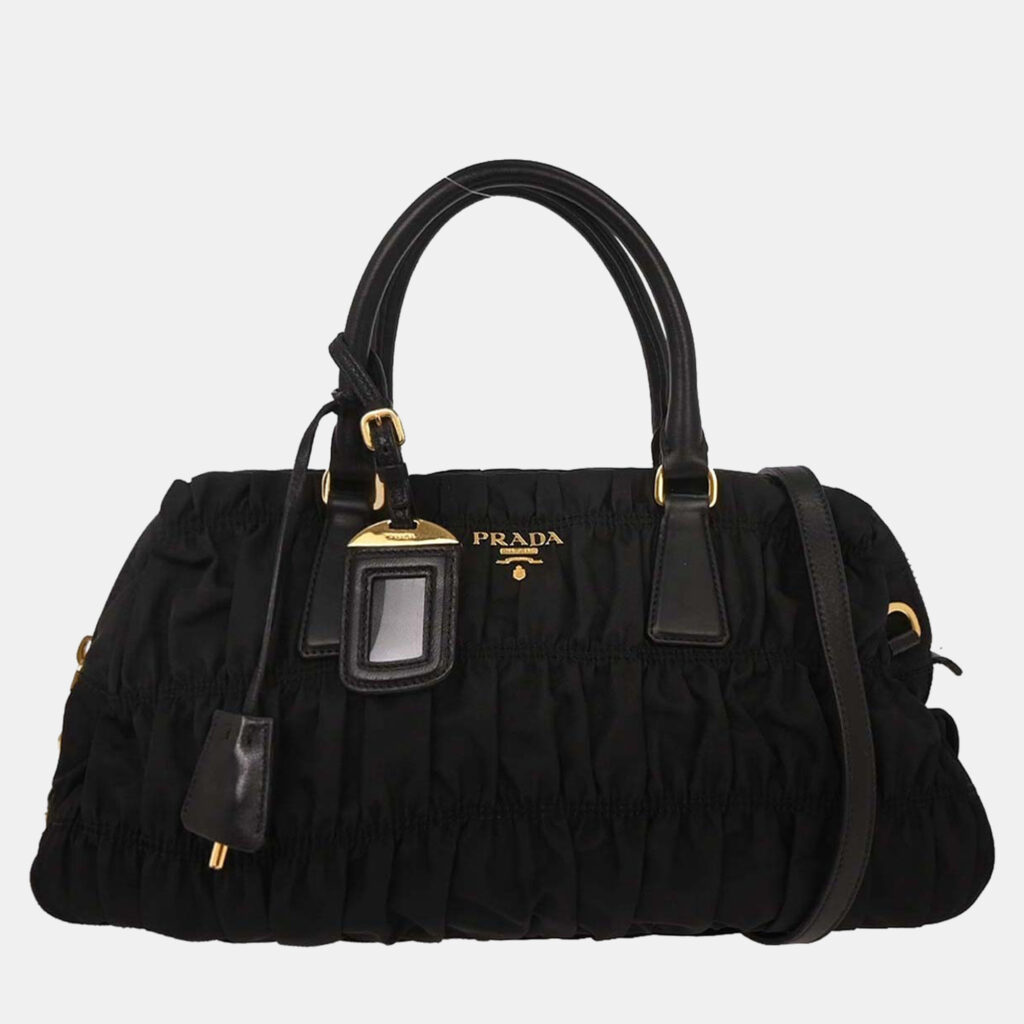 Prada Black Nylon Handbag Prada Black Nylon Handbag