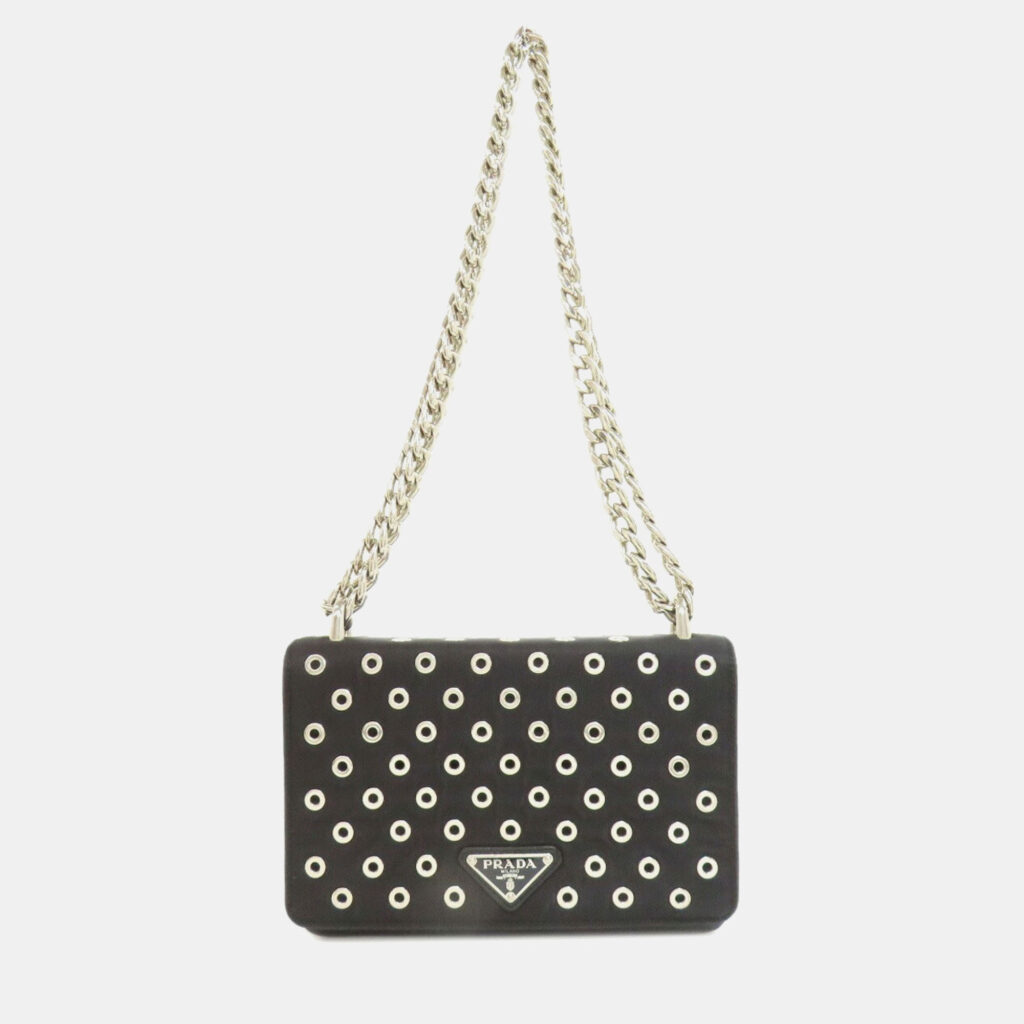 Prada Chain Shoulder Bag Calf Leather Prada Chain Shoulder Bag Calf Leather
