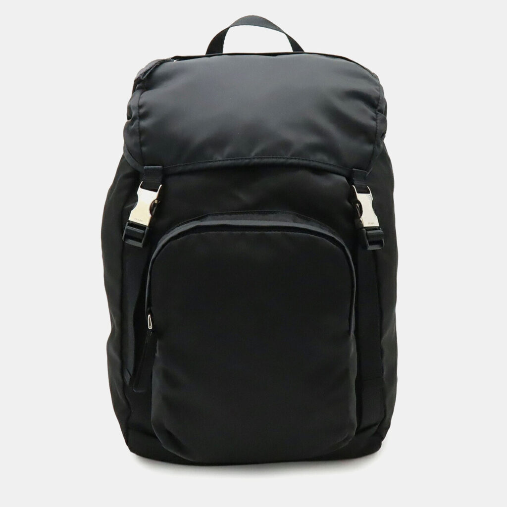 Prada Backpack/Daypack In Black Nylon Nero Prada Backpack/Daypack In Black Nylon Nero