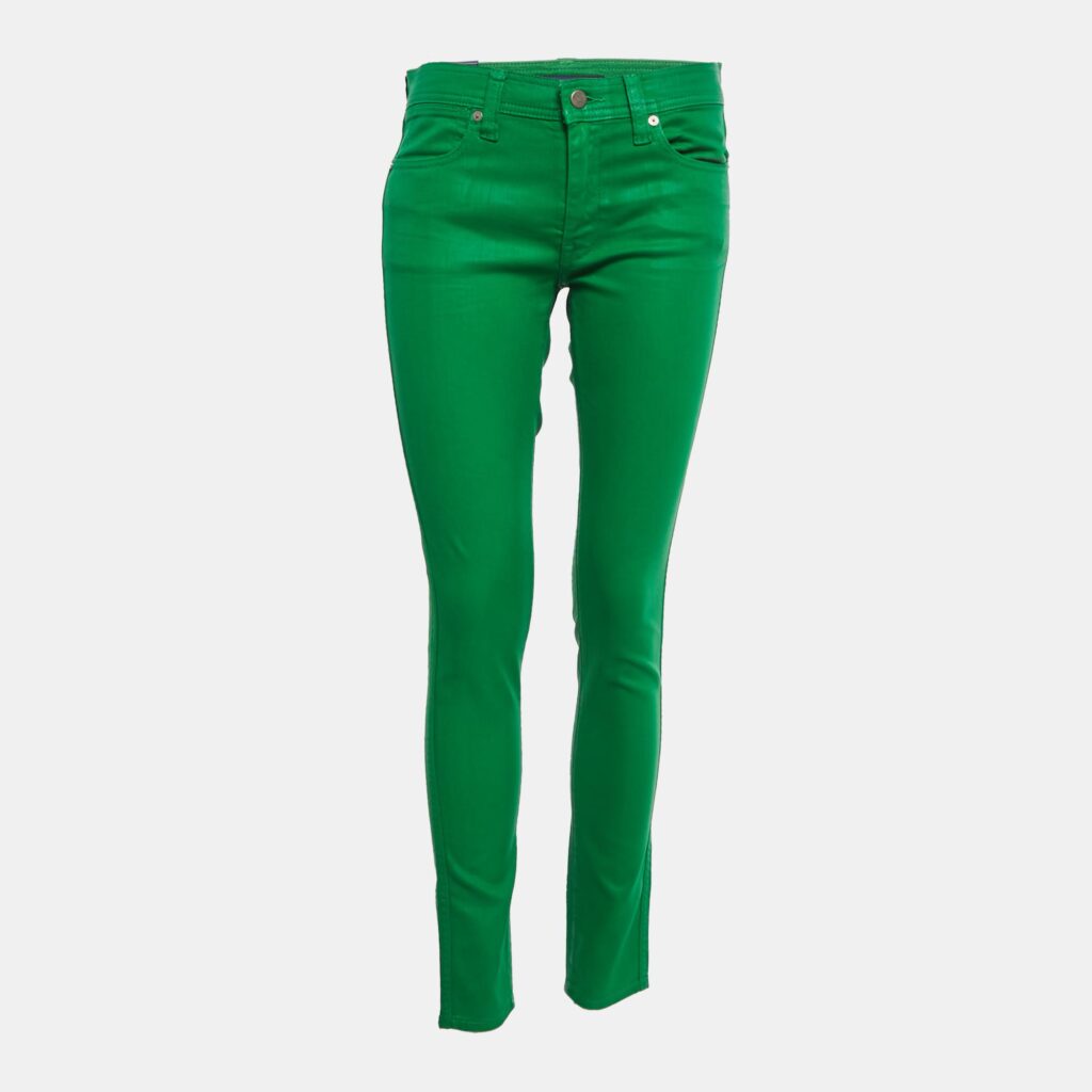Ralph Lauren Green Stretch Cotton Skinny Jeans M/Waist 29" Ralph Lauren Green Stretch Cotton Skinny Jeans M/Waist 29"
