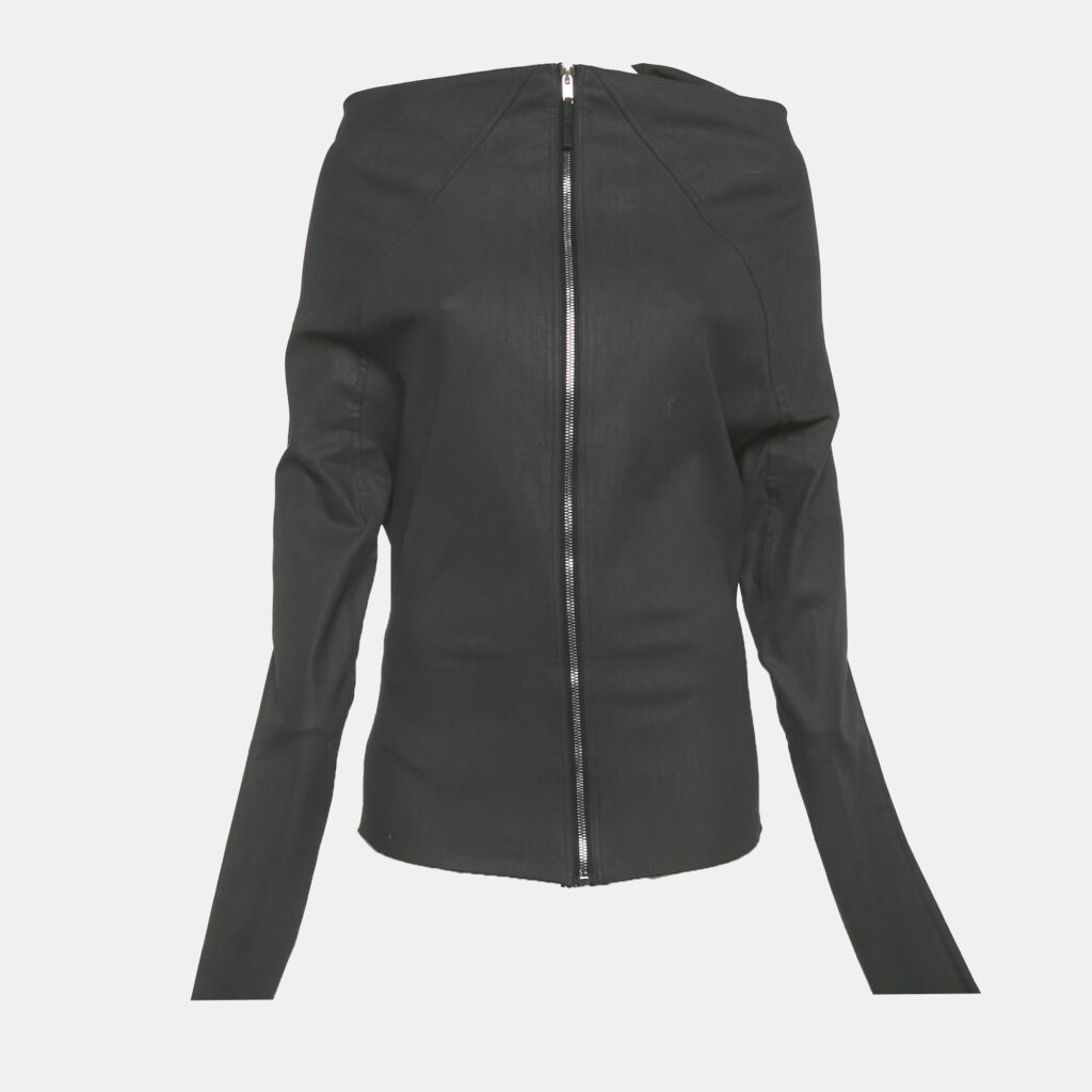 Rick Owens Midnight Blue Denim Fitted Top M Rick Owens Midnight Blue Denim Fitted Top M