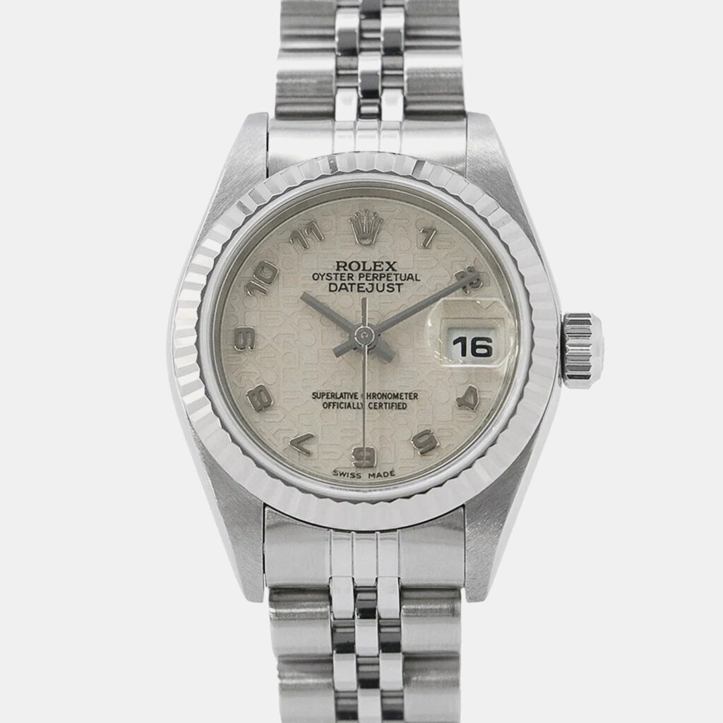 Rolex Datejust 79174 Automatic White 18k White Gold Stainless Steel Women's Wristwatch 26 mm Rolex Datejust 79174 Automatic White 18k White Gold Stainless Steel Women's Wristwatch 26 mm