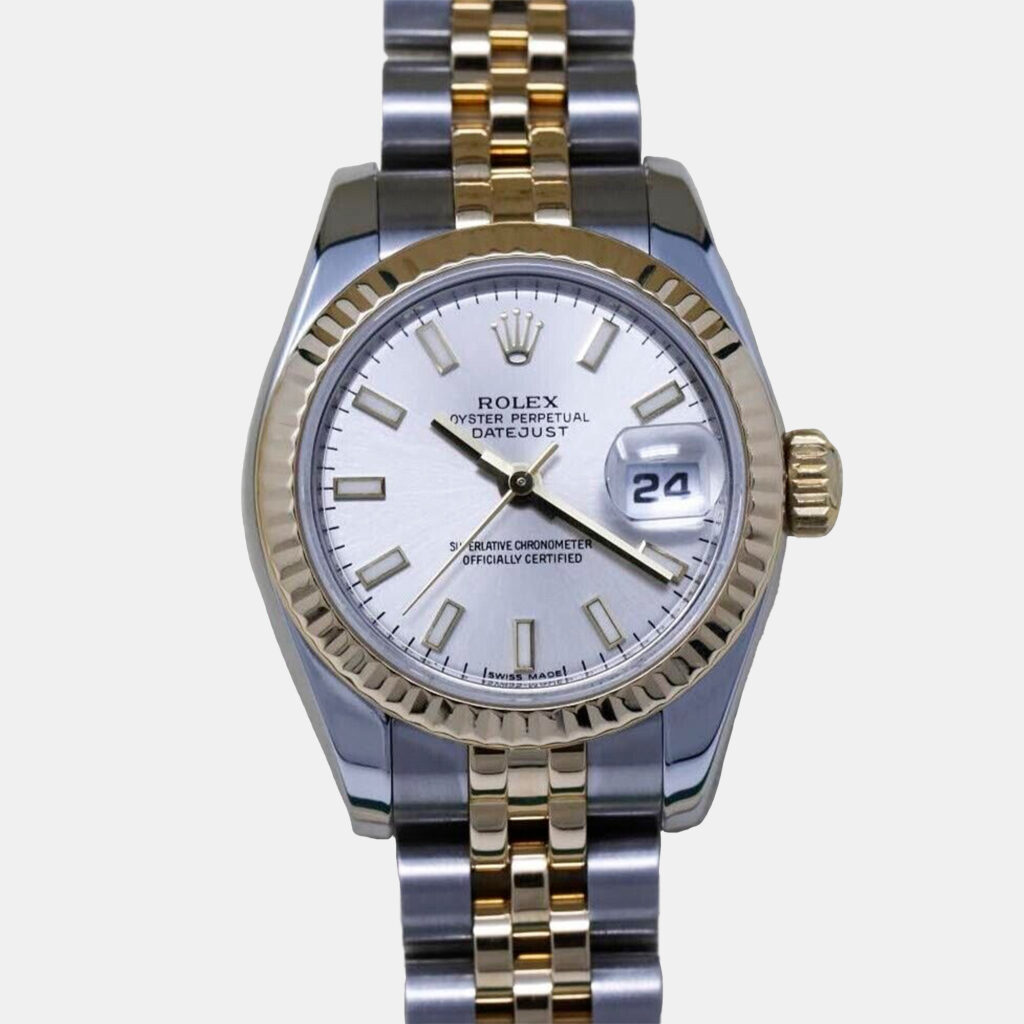 Rolex Datejust 179173 Automatic Silver 18k Yellow Gold Stainless Steel Women's Wristwatch 26 mm Rolex Datejust 179173 Automatic Silver 18k Yellow Gold Stainless Steel Women's Wristwatch 26 mm