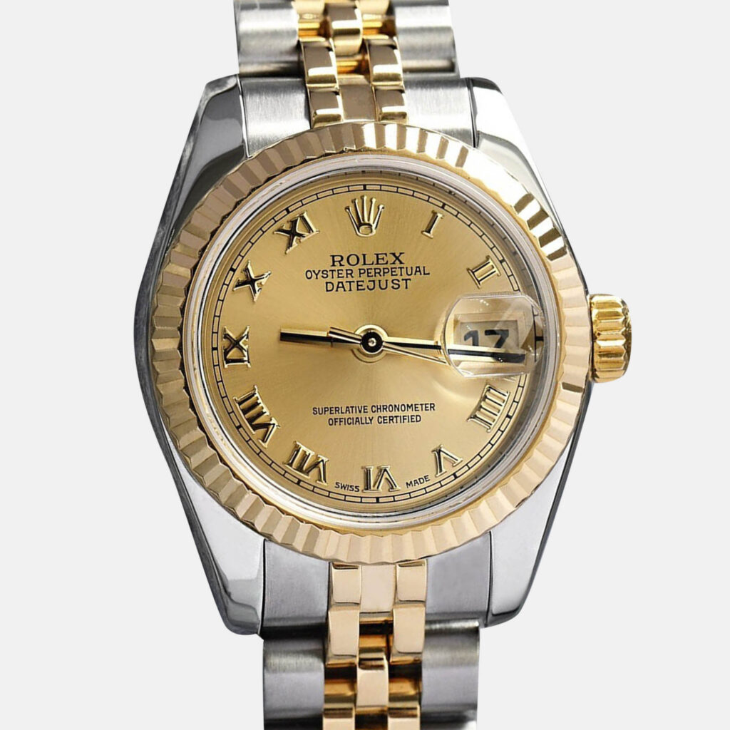 Rolex Datejust 179173 Automatic Stainless Steel 18K Yellow Gold Women's Wristwatch 26 mm Rolex Datejust 179173 Automatic Stainless Steel 18K Yellow Gold Women's Wristwatch 26 mm