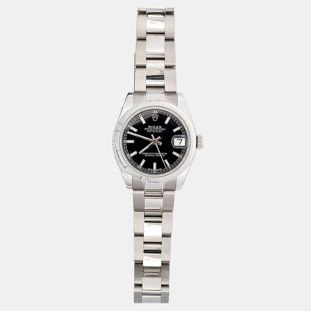 Rolex Datejust 178240 Automatic Black Stainless Steel Women's Wristwatch 31 mm Rolex Datejust 178240 Automatic Black Stainless Steel Women's Wristwatch 31 mm