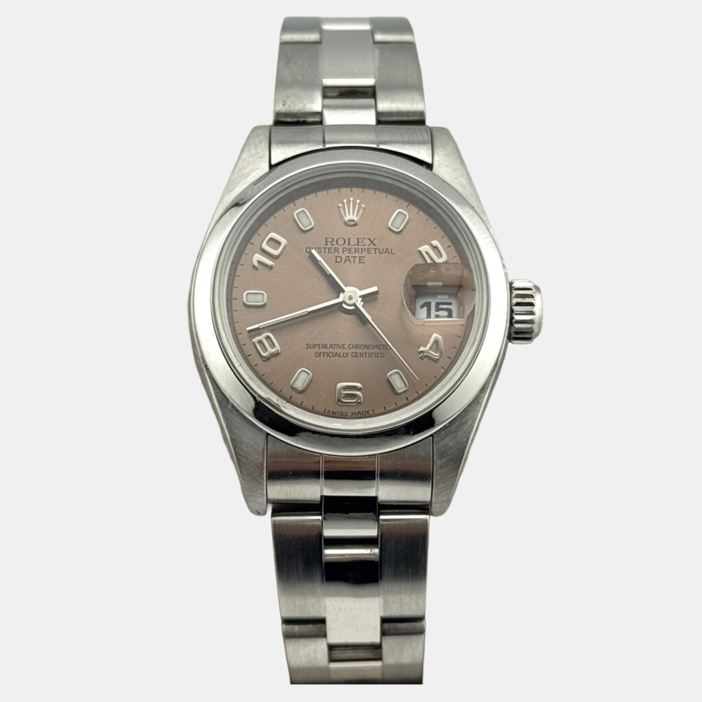 Rolex Datejust 79160 Automatic Pink Salmon Stainless Steel Women's Wristwatch 26mm Rolex Datejust 79160 Automatic Pink Salmon Stainless Steel Women's Wristwatch 26mm