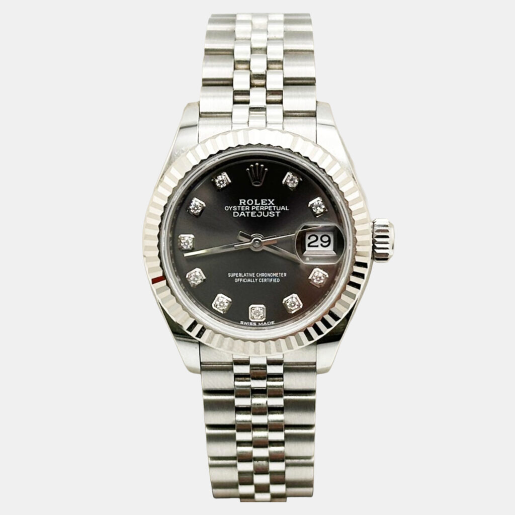 Rolex Datejust 279174 Automatic SIlver 18k White Gold Diamond Stainless Steel Women's Wristwatch 28 mm Rolex Datejust 279174 Automatic SIlver 18k White Gold Diamond Stainless Steel Women's Wristwatch 28 mm