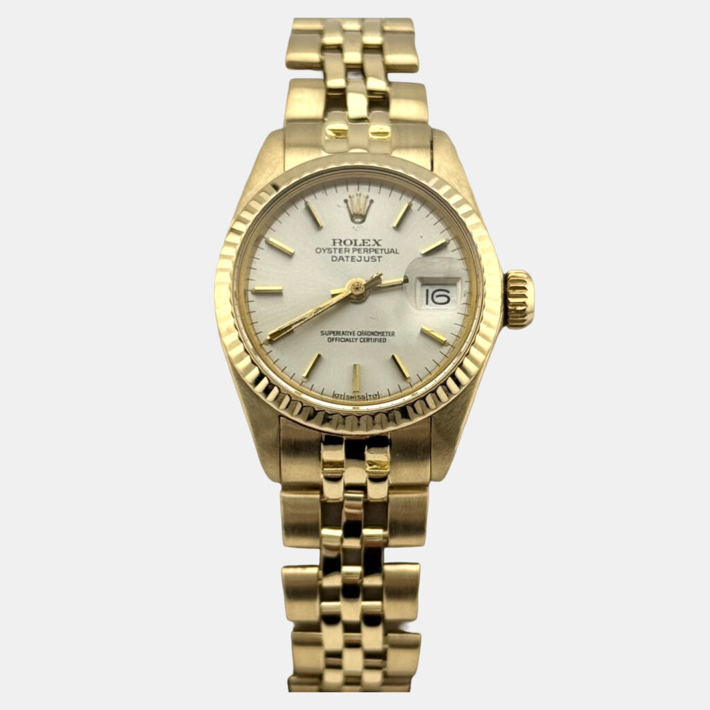 Rolex Datejust 6917 Automatic Silver 18K Yellow Gold Women's Wristwatch 26mm Rolex Datejust 6917 Automatic Silver 18K Yellow Gold Women's Wristwatch 26mm