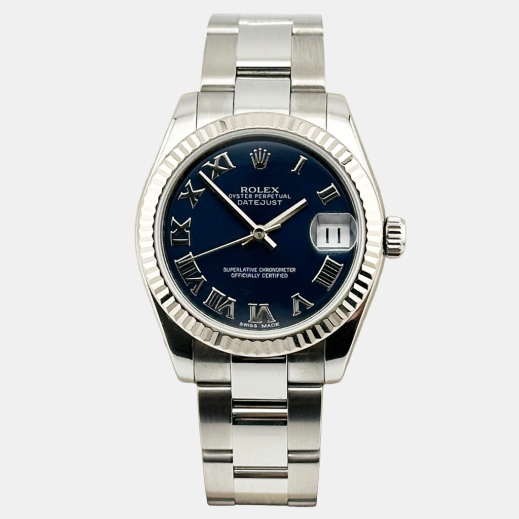 Rolex Datejust Midsize 178274 Automatic Blue Stainless Steel Women's Wristwatch 31 mm Rolex Datejust Midsize 178274 Automatic Blue Stainless Steel Women's Wristwatch 31 mm