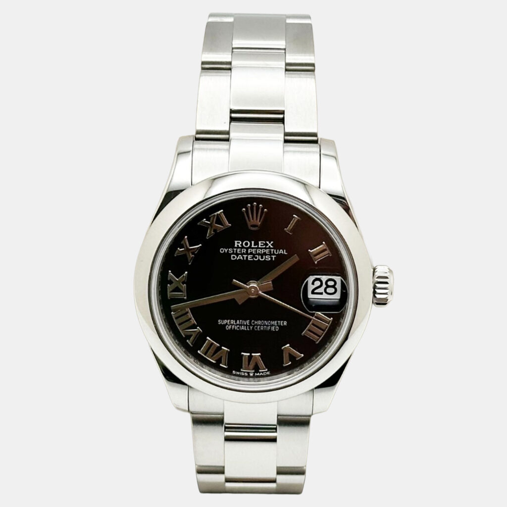 Rolex Datejust 278240 Automatic Black Stainless Steel Women's Wristwatch 31 mm Rolex Datejust 278240 Automatic Black Stainless Steel Women's Wristwatch 31 mm