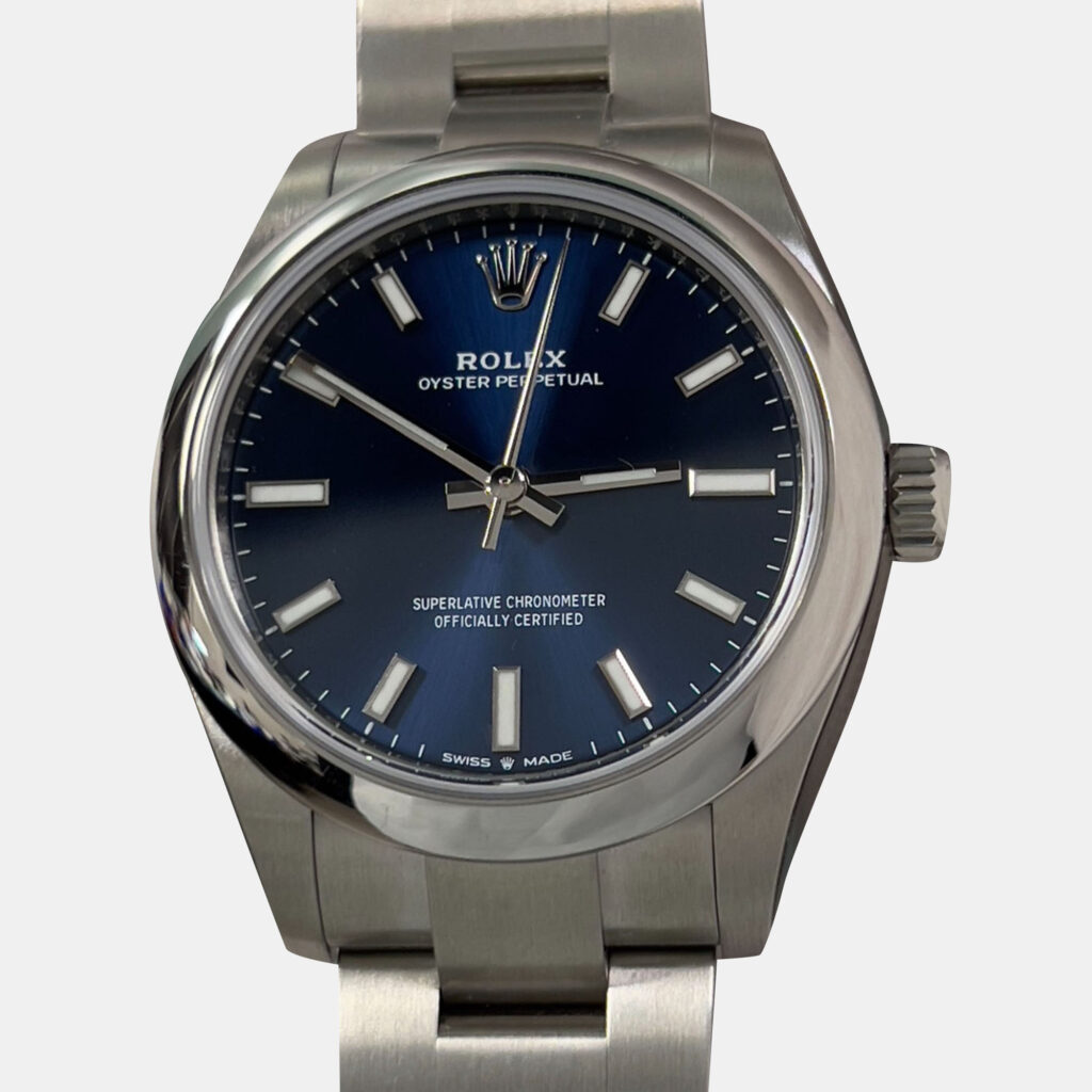 Rolex Oyster Perpetual 277200 Automatic Blue Stainless Steel Women's Wristwatch 31 mm Rolex Oyster Perpetual 277200 Automatic Blue Stainless Steel Women's Wristwatch 31 mm