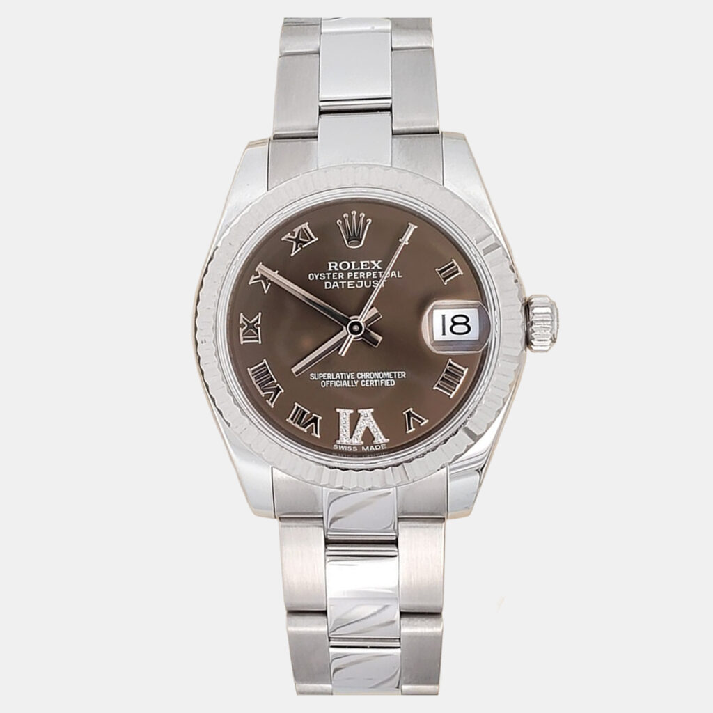 Rolex Datejust 178274 Automatic Diamond Bronze Stainless Steel Women's Wristwatch 31 mm Rolex Datejust 178274 Automatic Diamond Bronze Stainless Steel Women's Wristwatch 31 mm