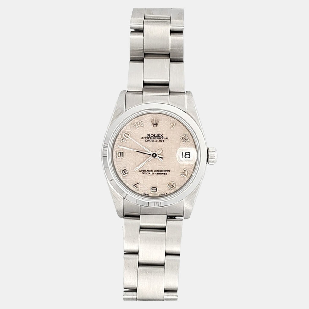Rolex Datejust 68240 Automatic Cream Stainless Steel Women's Wristwatch 31 mm Rolex Datejust 68240 Automatic Cream Stainless Steel Women's Wristwatch 31 mm