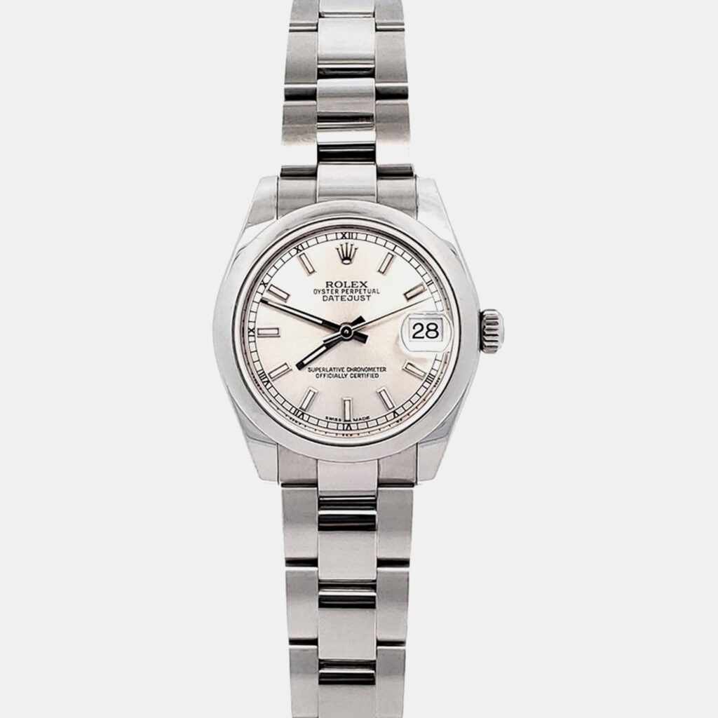 Rolex Datejust 178240 Automatic Silver Index Dial Stainless Steel Women's Wristwatch 31 mm Rolex Datejust 178240 Automatic Silver Index Dial Stainless Steel Women's Wristwatch 31 mm