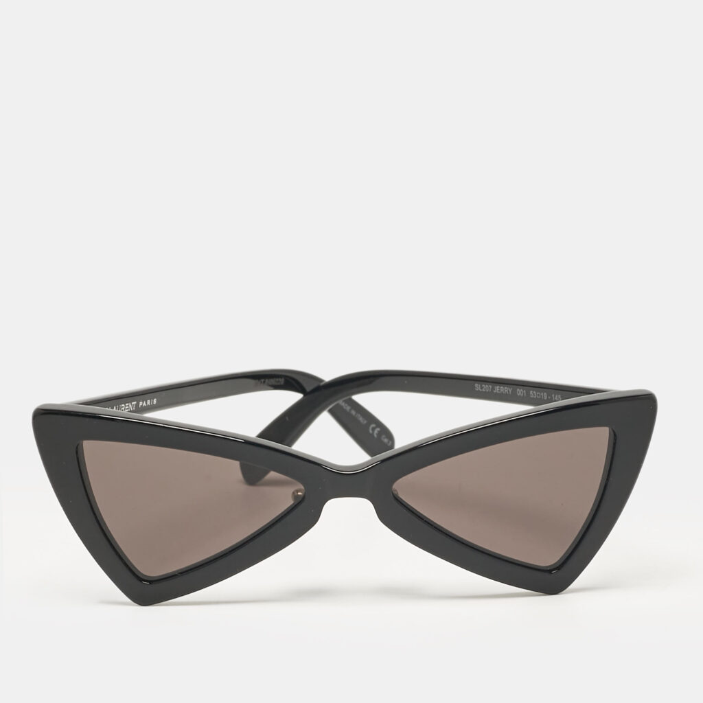 Saint Laurent Black SL 207 Jerry Cat Eye Sunglasses Saint Laurent Black SL 207 Jerry Cat Eye Sunglasses