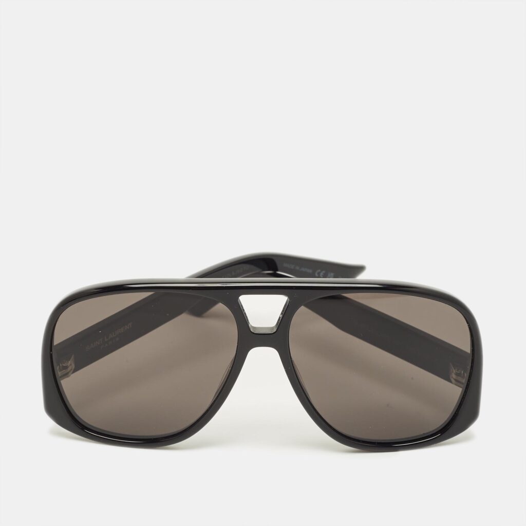Saint Laurent Black 652 Solace Aviator Sunglasses Saint Laurent Black 652 Solace Aviator Sunglasses