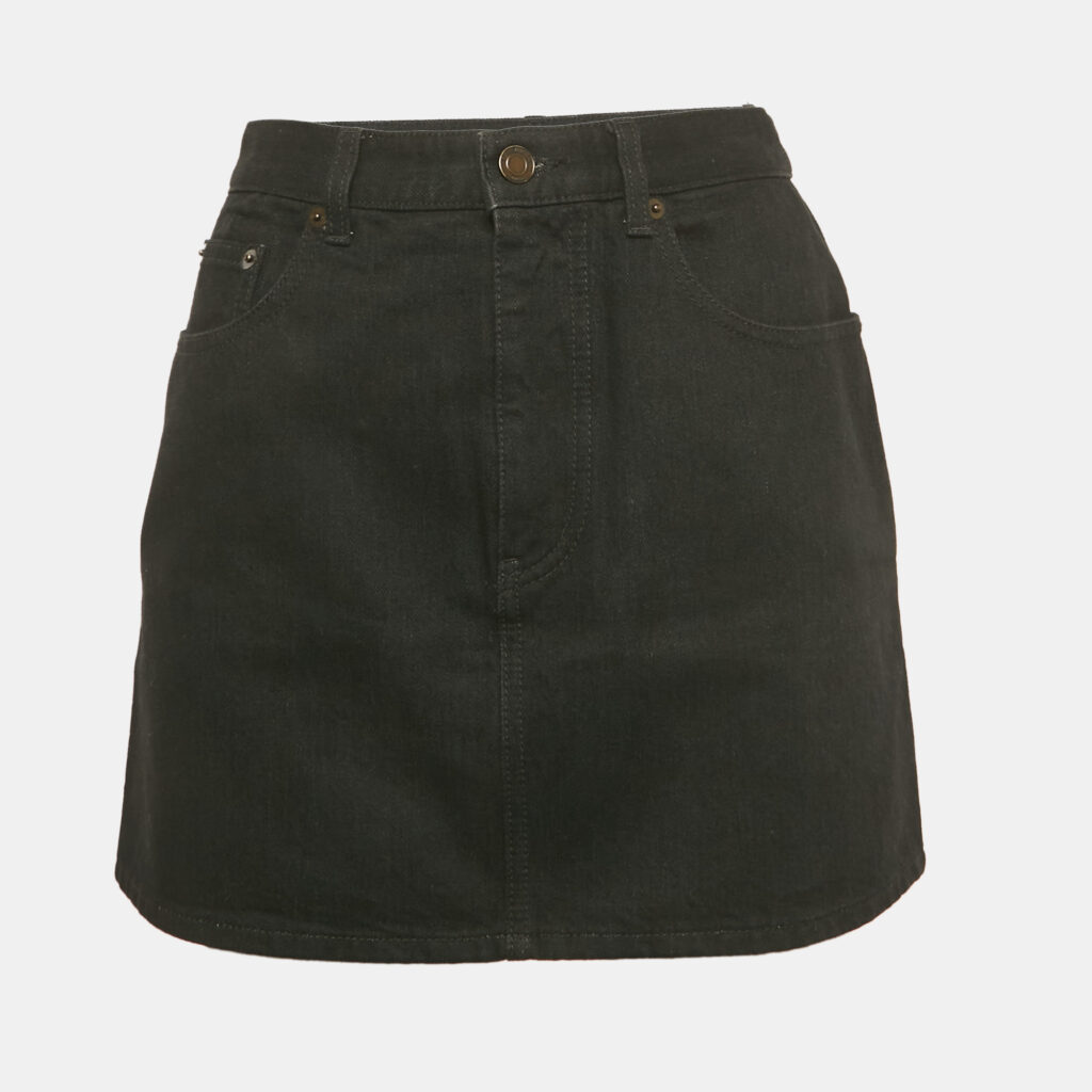 Saint Laurent Denim Mini Skirt M Saint Laurent Denim Mini Skirt M