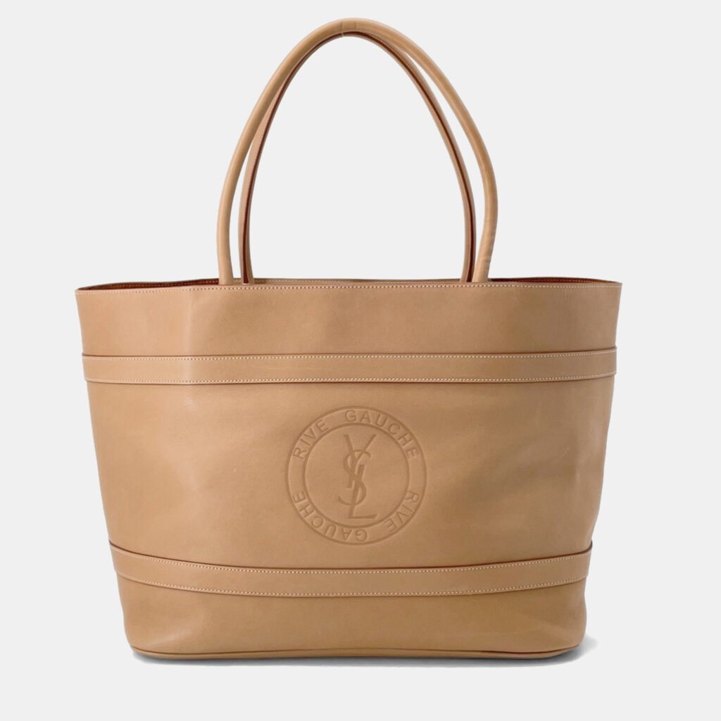 Yves Saint Laurent Rive Gauche Leather Tote Bag Yves Saint Laurent Rive Gauche Leather Tote Bag