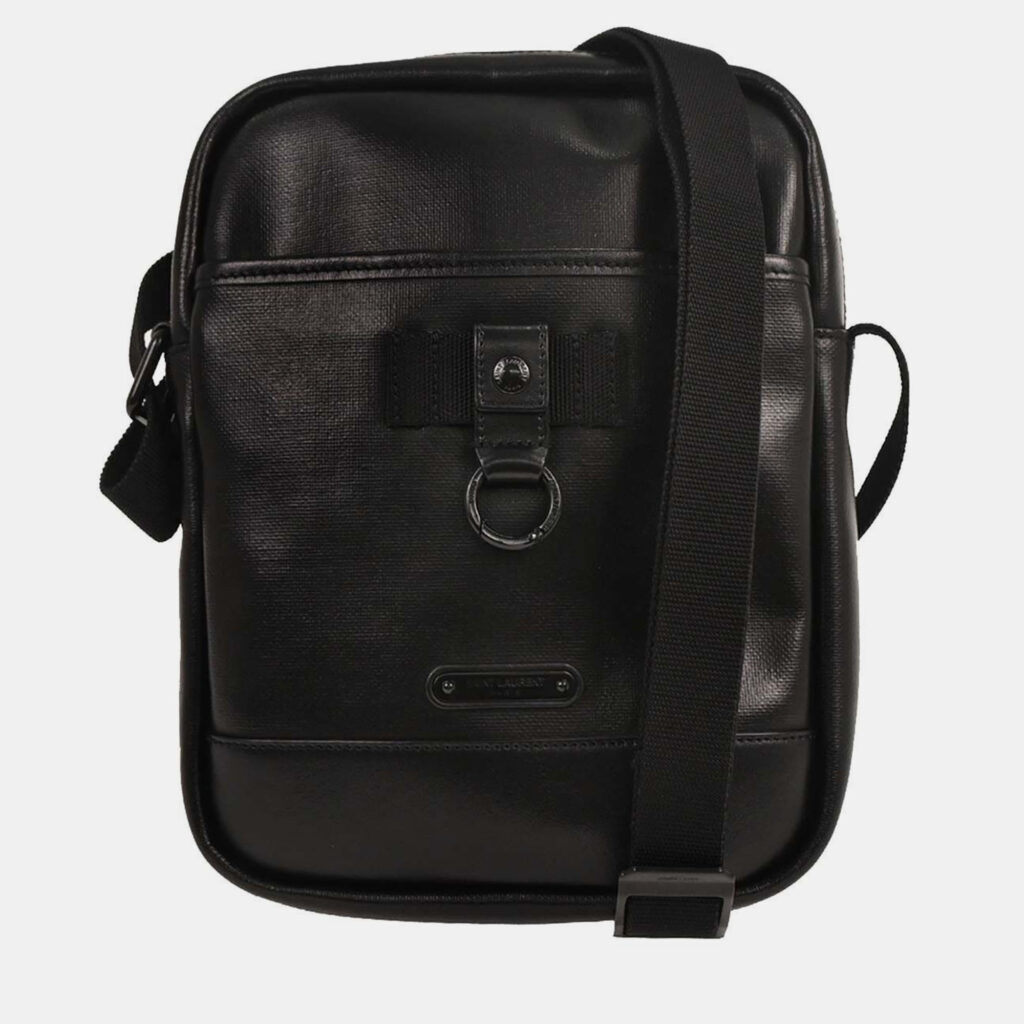 Saint Laurent Black Rivington Crossbody Bag