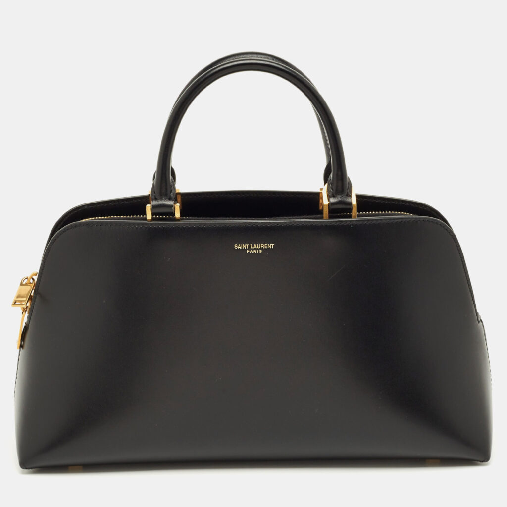 Saint Laurent Sac De Jour Duffle Small Black Leather Satchel Saint Laurent Sac De Jour Duffle Small Black Leather Satchel