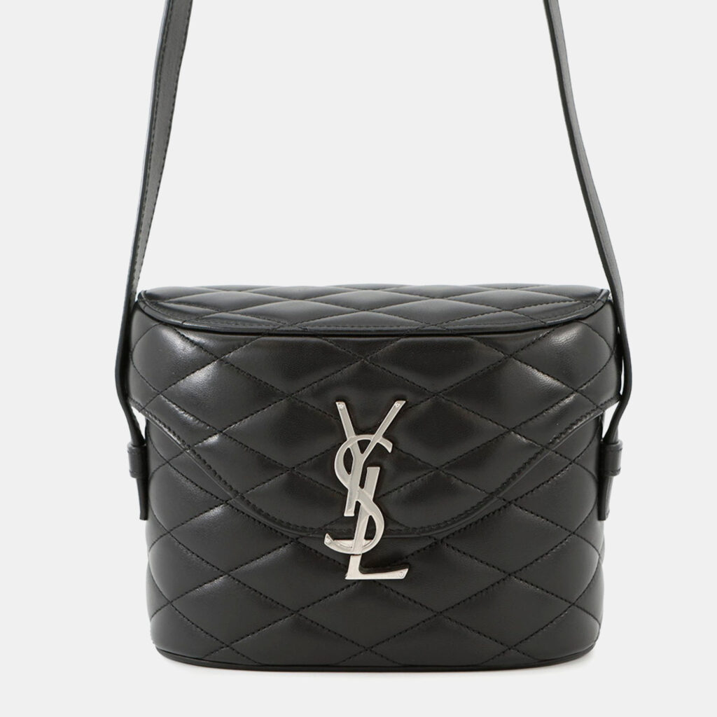 Yves Saint Laurent Ysl June Box Shoulder Bag Black. Yves Saint Laurent Ysl June Box Shoulder Bag Black.