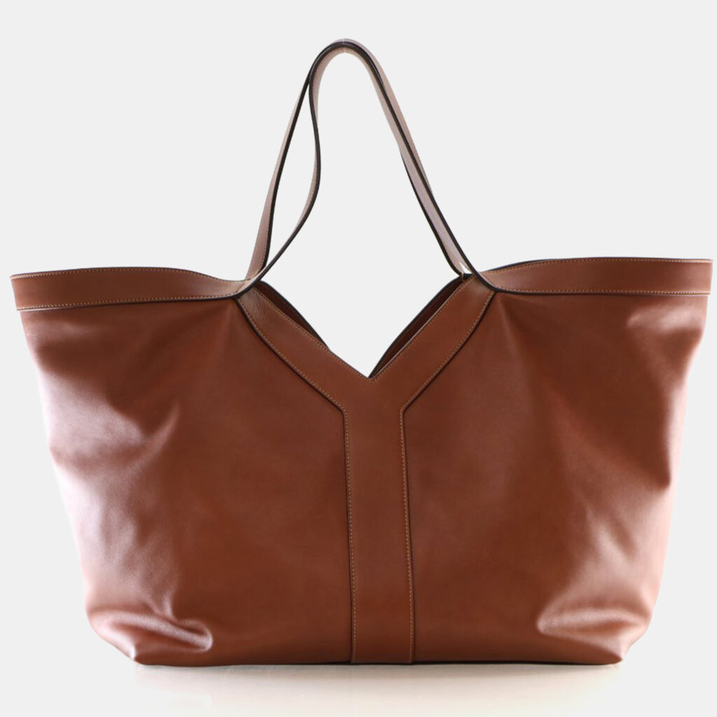 Saint Laurent Calfskin Y Tote