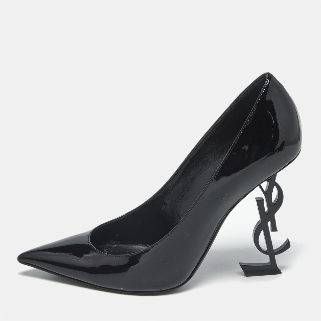 Saint Laurent Black Patent Leather Opyum Pumps Size 38 Saint Laurent Black Patent Leather Opyum Pumps Size 38