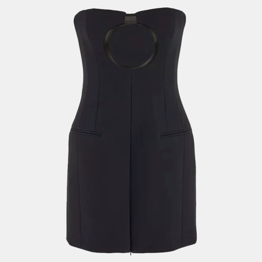 Salvatore Ferragamo Black Cotton Dress Salvatore Ferragamo Black Cotton Dress