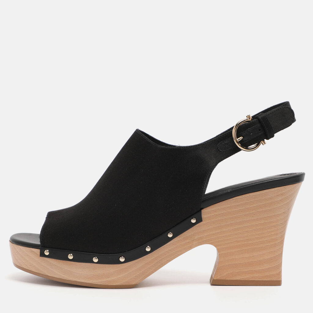 luxury-women-salvatore-ferragamo-new-shoes-p1226147-010.jpg Salvatore Ferragamo Black Satin Wedge Slingback Sandals Size 40.5