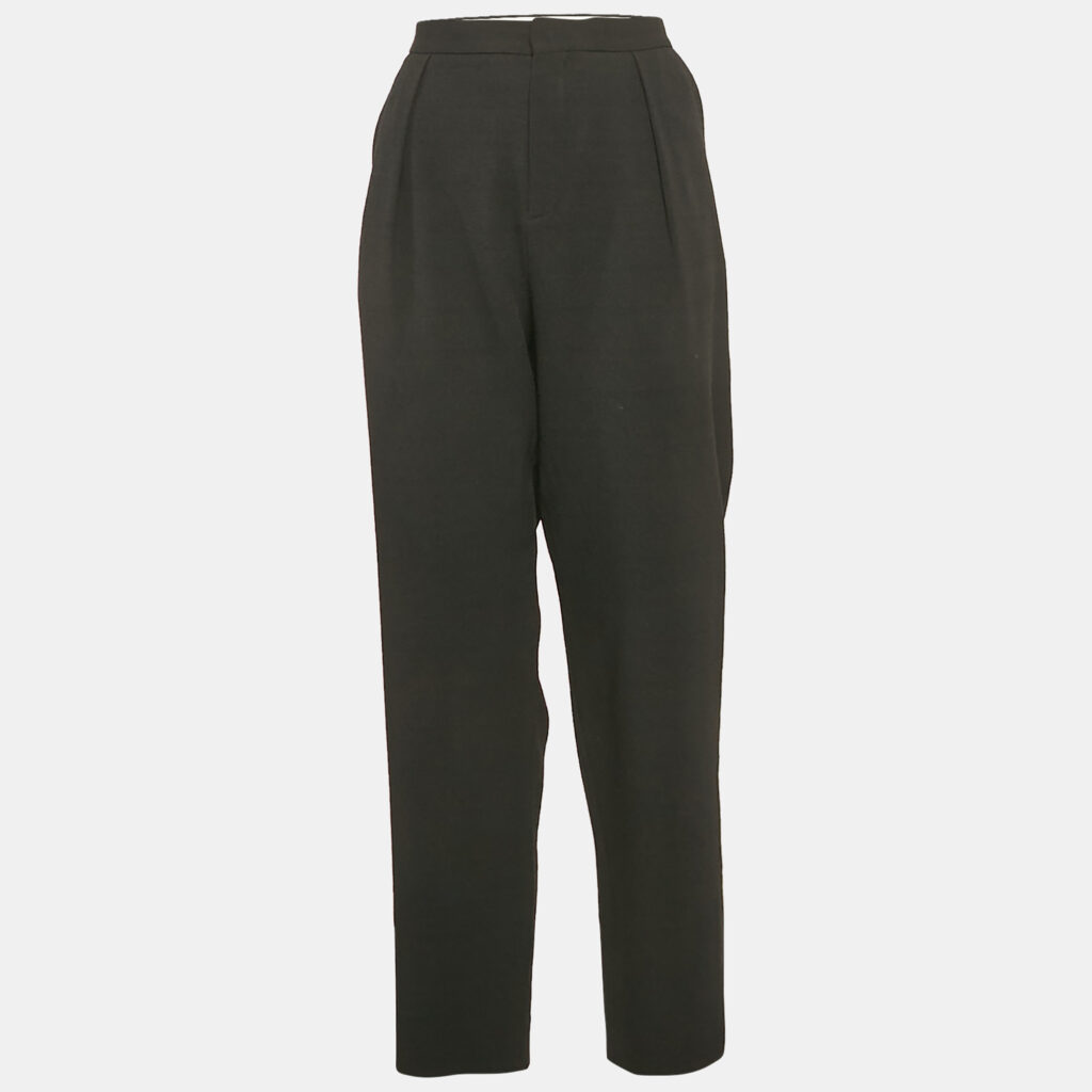 See by Chloe Black Crepe Trousers L See by Chloe Black Crepe Trousers L