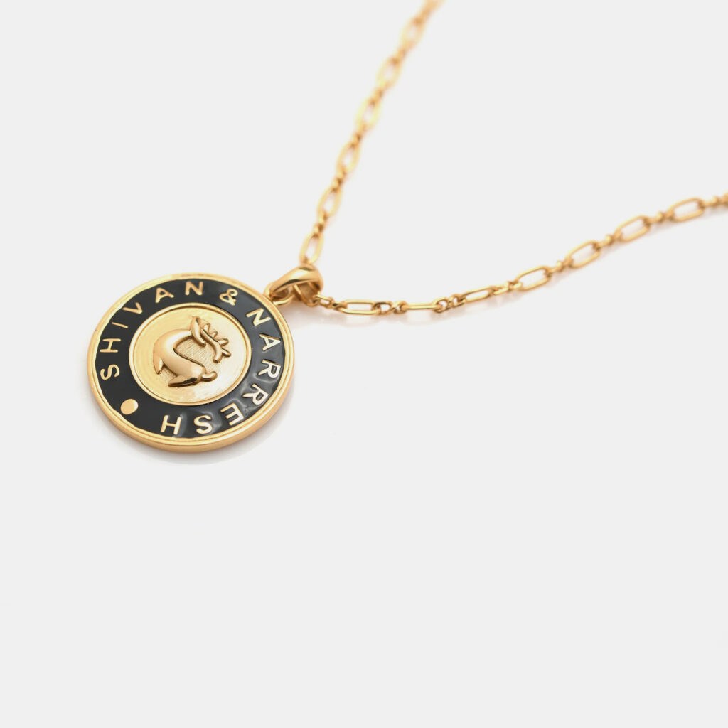 Aulerth x Shivan & Narresh Numisma locket necklace Aulerth x Shivan & Narresh Numisma locket necklace