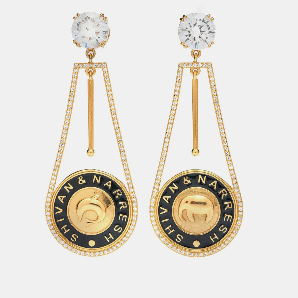 Aulerth x Shivan & Narresh Numisma Pendulum Earrings Aulerth x Shivan & Narresh Numisma Pendulum Earrings