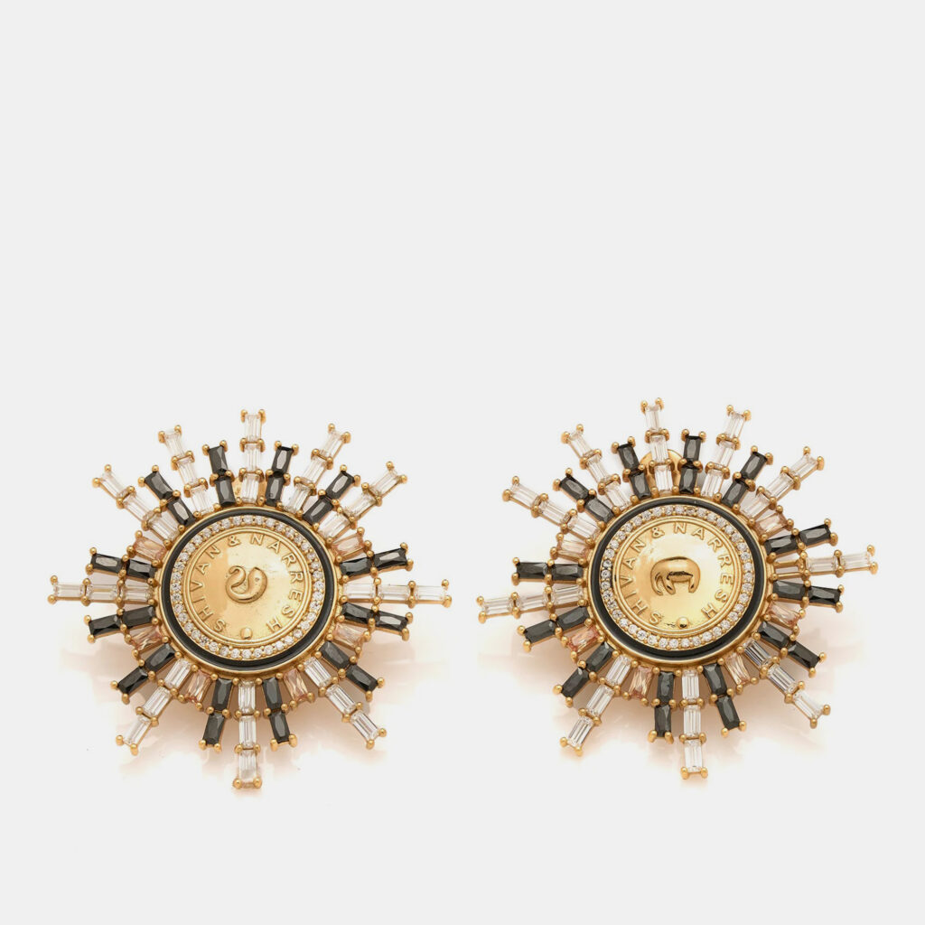 Aulerth x Shivan & Narresh Numisma Star Burst Earrings Aulerth x Shivan & Narresh Numisma Star Burst Earrings