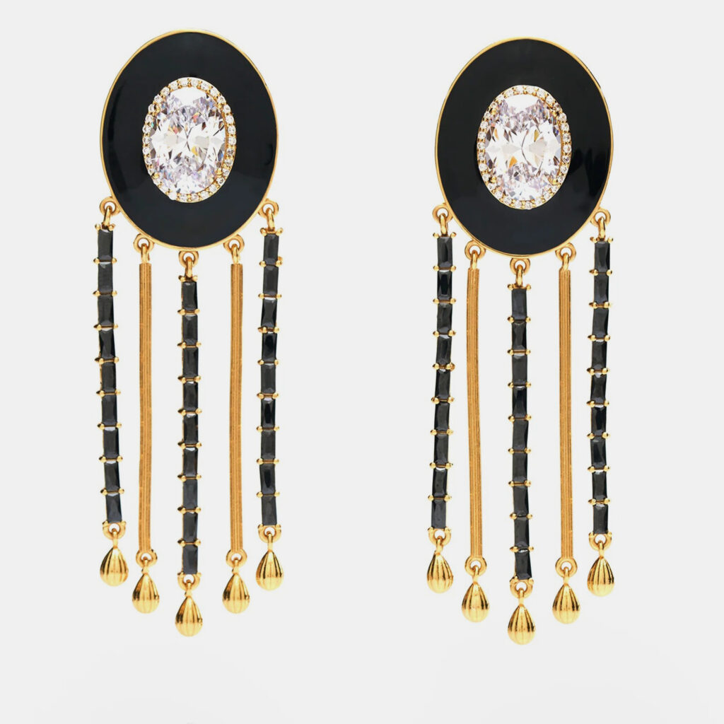 Aulerth x Shivan & Narresh Numisma Fringe Earrings Aulerth x Shivan & Narresh Numisma Fringe Earrings