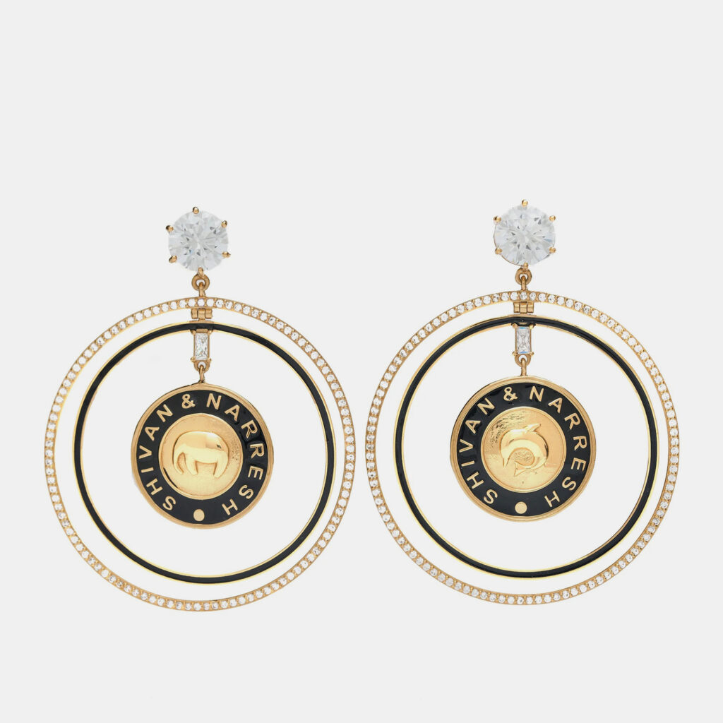 Aulerth x Shivan & Narresh Numisma Annular Earrings Aulerth x Shivan & Narresh Numisma Annular Earrings