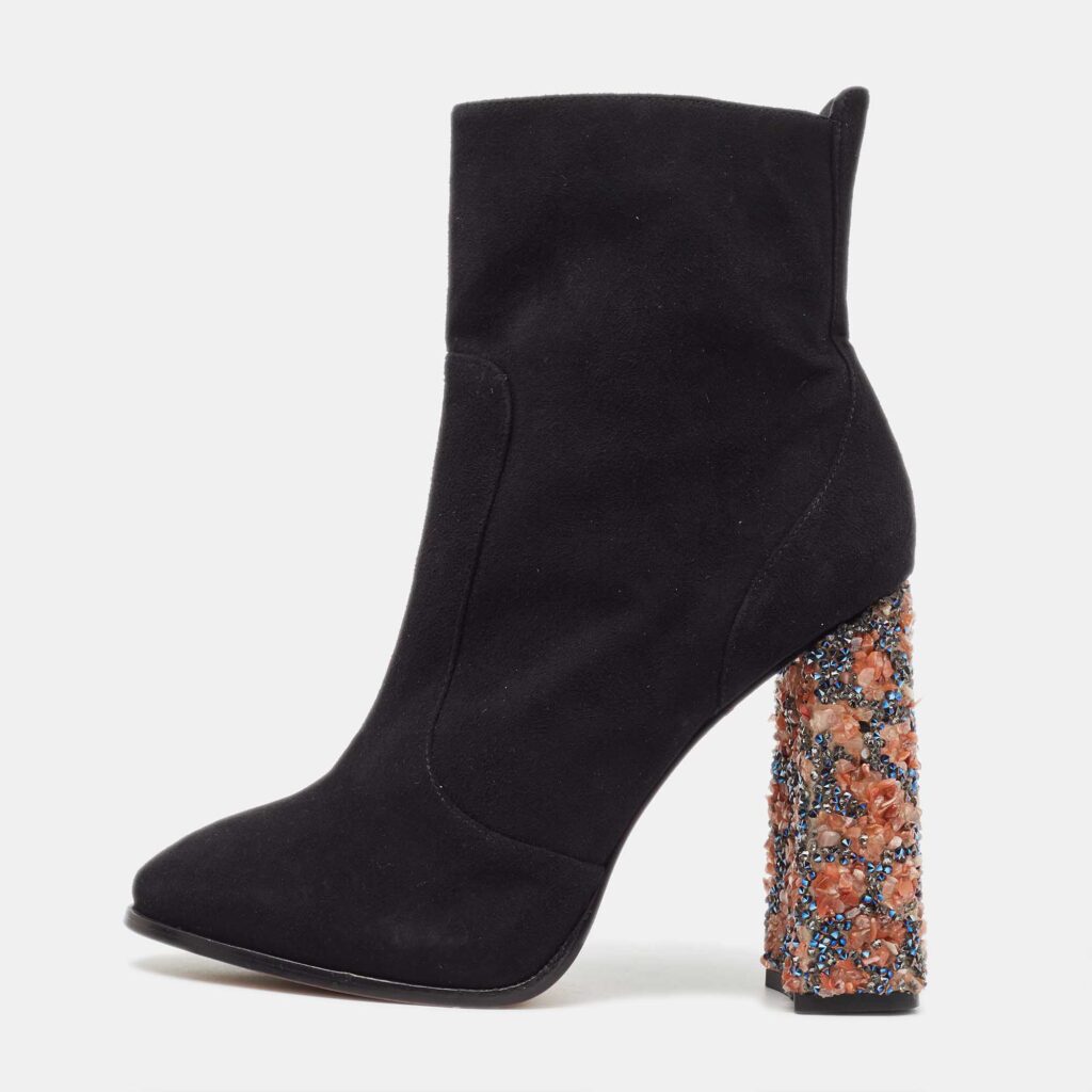 Sophia Webster Black Suede Felicity Ankle Boots Size 41.5 Sophia Webster Black Suede Felicity Ankle Boots Size 41.5