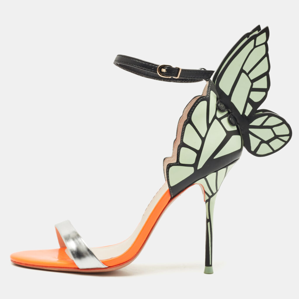 Sophia Webster Multicolor Leather Evangeline Ankle Strap Sandals Size 36.5 Sophia Webster Multicolor Leather Evangeline Ankle Strap Sandals Size 36.5