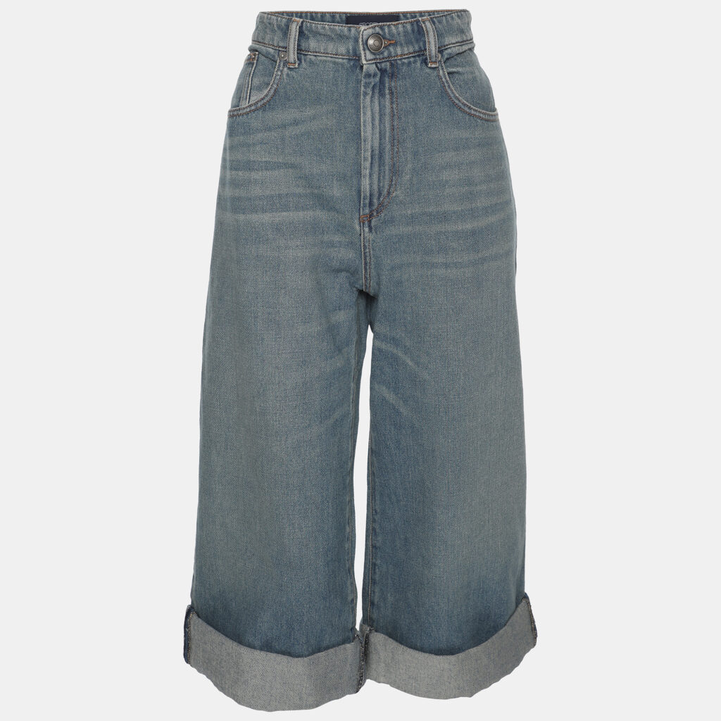 Sportmax Blue Denim Short Jeans L Sportmax Blue Denim Short Jeans L