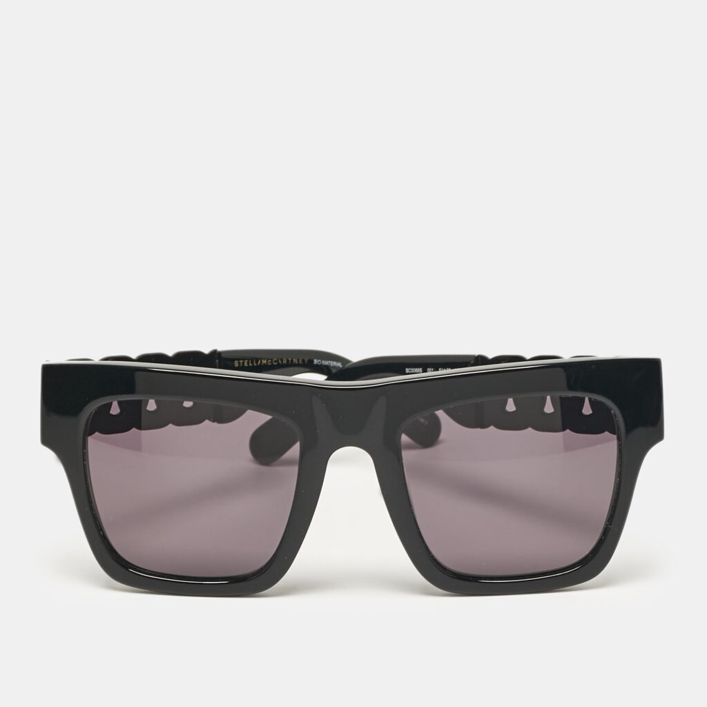 Stella McCartney Black Lorraine Wayfarer Sunglasses Stella McCartney Black Lorraine Wayfarer Sunglasses