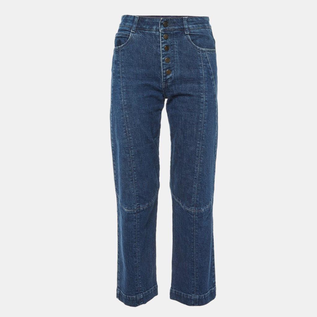 Stella McCartney Blue Denim Tapered Jeans S/Waist 28"