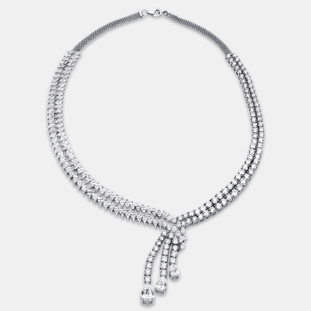 luxury-women-the-diamond-edit-new-fine-jewelry-p1202074-008.jpg 42.8 Cts Pear Marquise Round 18K White Gold Lab Grown Diamonds Necklace