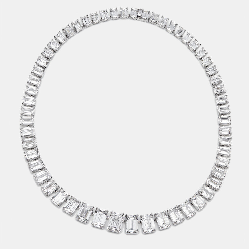 luxury-women-the-diamond-edit-new-fine-jewelry-p1216941-003-1.jpg 107.13 cts Emerald Cut Lab Grown Diamond 18k White Gold Necklace