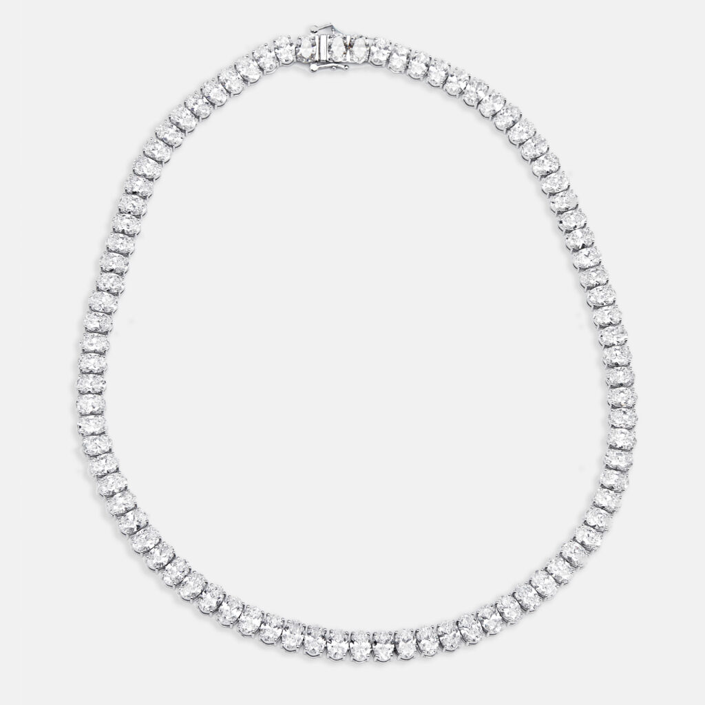 luxury-women-the-diamond-edit-new-fine-jewelry-p1216943-003-1.jpg 44 cts Oval Lab Grown Diamond 18k White Gold Necklace