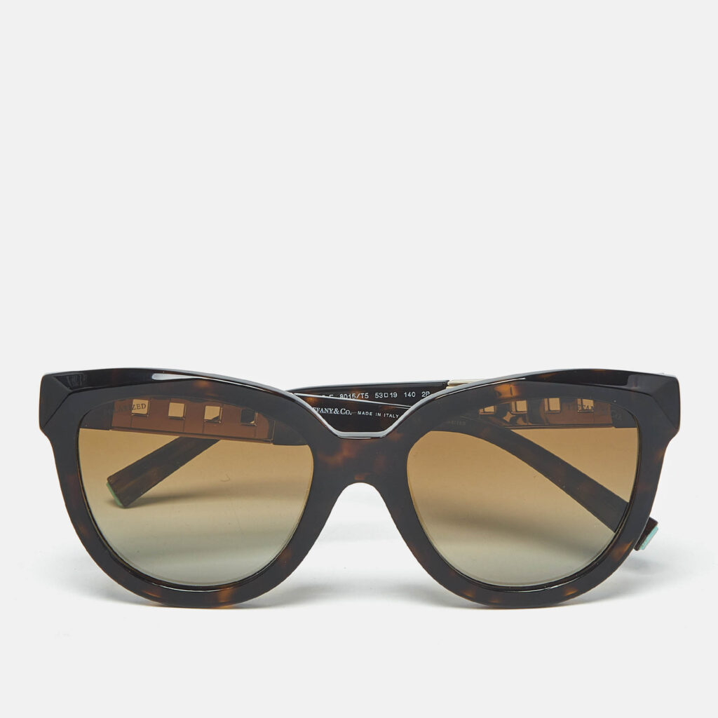 Tiffany & Co. Brown Gradient TF4215-F Polarized Cat Eye Sunglasses Tiffany & Co. Brown Gradient TF4215-F Polarized Cat Eye Sunglasses