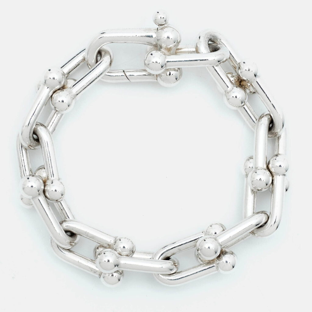 Tiffany & Co. Tiffany Hardware Sterling Silver Link Bracelet Tiffany & Co. Tiffany Hardware Sterling Silver Link Bracelet