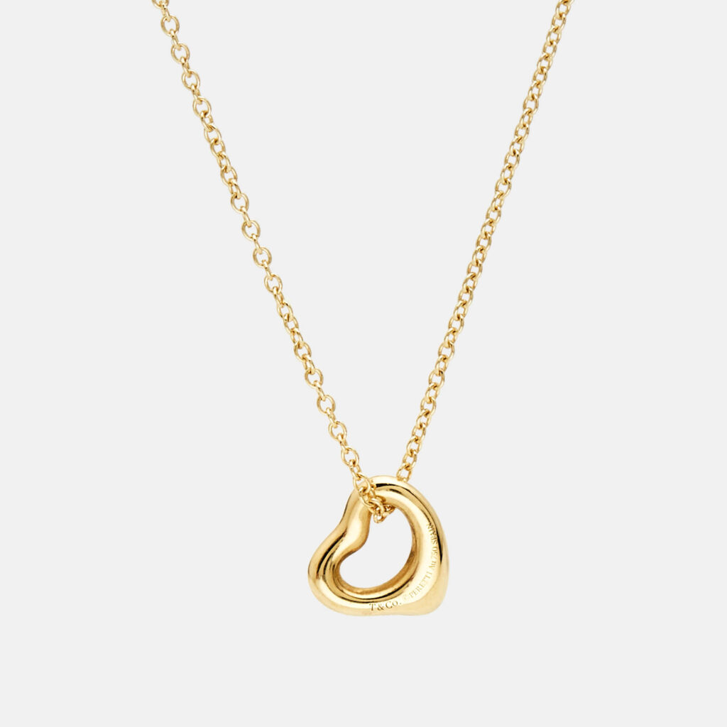 luxury-women-tiffany-co-used-fine-jewelry-p1224298-001-1.jpg Tiffany & Co. Elsa Peretti Open Heart 18k Yellow Gold Necklace
